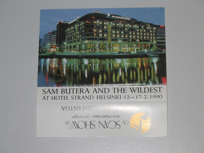 Sam Butera & The Wildest at Hotel Strand (cass, 1990) jazz