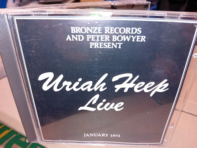 CD Uriah Heep  : Live January 1973 ( SIS POSTIKULU )