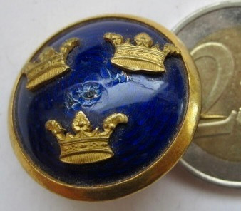 VANHA Merkki Ruotsi Vaakuna Tre Kronor KOMEA
