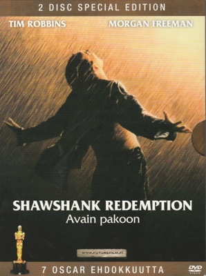 DVD: Shawshank redemption - Avain pakoon