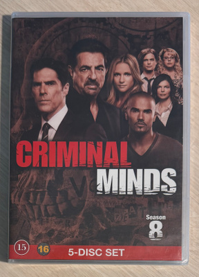 Criminal Minds: Kausi 8 (2012-2013) 5DVD (UUSI)