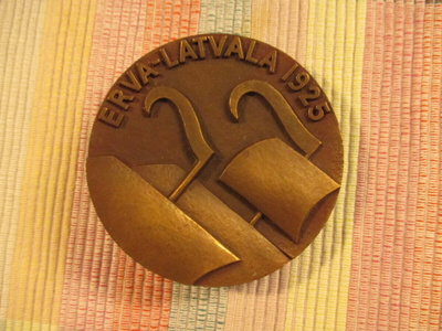 Erva-Latvala 1925 mitali .