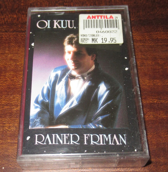 Rainer Friman. Oi kuu, oi kuu c-kasetti