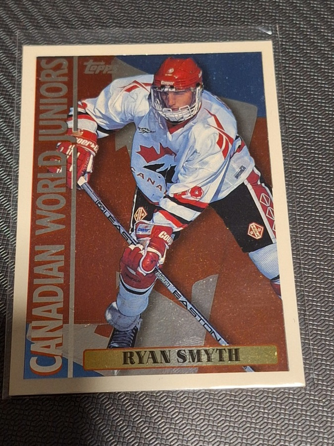 1995-96 Topps Canadian World Juniors Ryan Smyth #8CJ