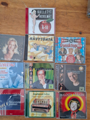 CD levyjä