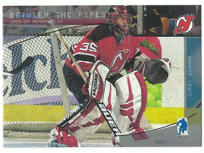 03-04 ITG Bap Memorabilia #110 Corey Schwab