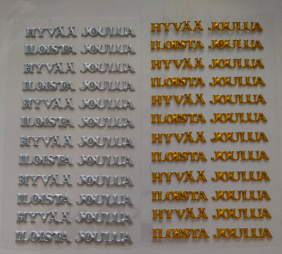 Tekstitarrat 2 arkkia