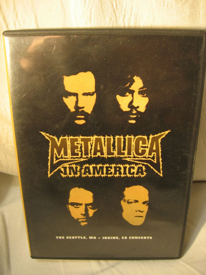 Metallica: In America DVD.