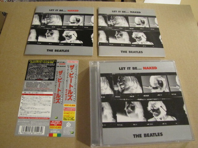 The Beatles Let it be … Naked 2x cd japani 2003 obi 2x bookl