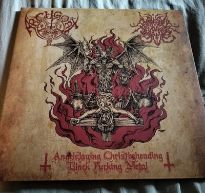 Archgoat/Surrender Of Divinity-Angelslaying Christbeheading