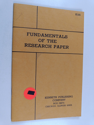 William Leahy : Fundamentals of the Research Paper