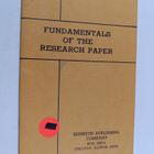 William Leahy : Fundamentals of the Research Paper - pikkukuva 1