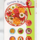 °°ONNEA JA ILOA°° 2-osainen KORTTI & Kuori /(Muovissa) - pikkukuva 1