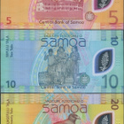 Samoa 5 10 20 Tala 2023 2024 UNC Polymer sarja - pikkukuva 2