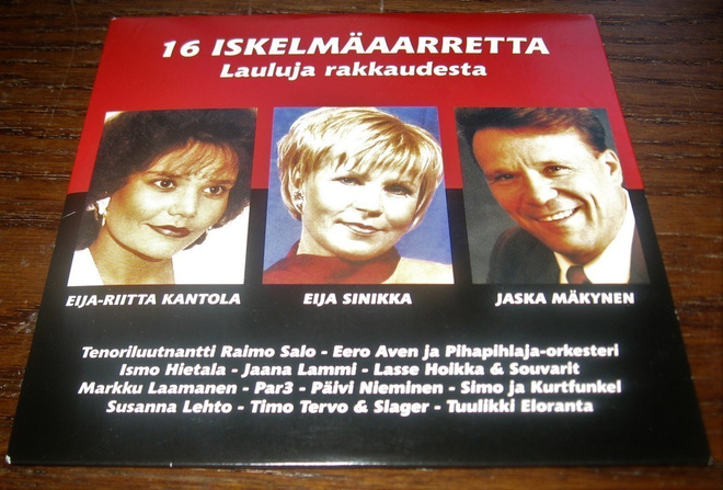 16 iskelmäaarretta. Lauluja rakkaudesta