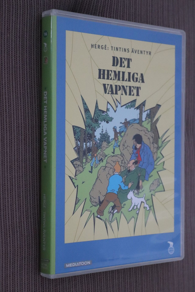 DVD Tintin seikkailut Tuhatkaunon tapaus ( 1991 )