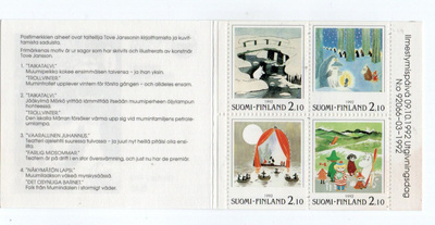 MUUMI Postimerkit 1993 Design Pirkko Vahtero