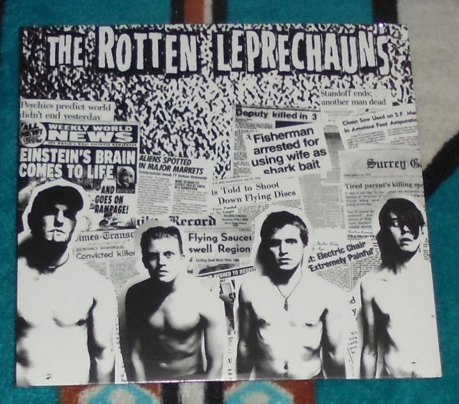 THE ROTTEN LEPRECHAUNS  s/t ~ 10" LP Danish Horrorpunk MINT