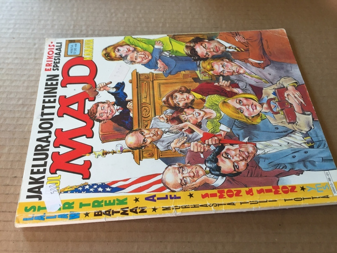 MAD SPESIAALI JAKELURAJOITTEINEN 1988