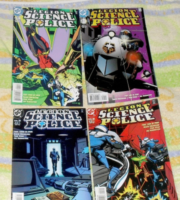 Legion Science Police #1-4, koko sarja