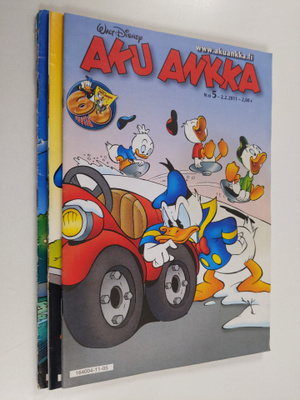 Walt Disney : Aku Ankka nrot 5, 15 ja 26/2011