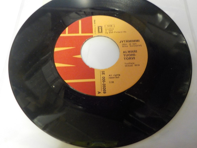 ALWARI TUOHITORVI - JYTÄMIMMI / YLLÄTYS VG+ 7'' SINGLE