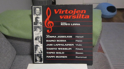 Jorma Juseliuksen Studio-orkesteri LP 1986 Virtojen Varsilta