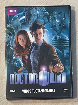 DOCTOR WHO: Kausi 5 (2010) BBC:n kulttisarja (3DVD) *UUSI*