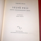 Sakari Pälsi : Selvä peli sanoi Fallesmannin Arvo  1.p. - pikkukuva 1