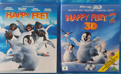 HAPPY FEET / HAPPY FEET 2 BLU-RAY SUOMIPUHE