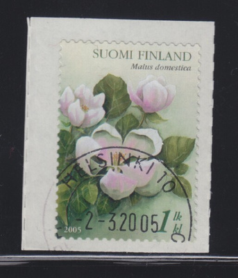 2005 Kukka merkki loistoleimalla.