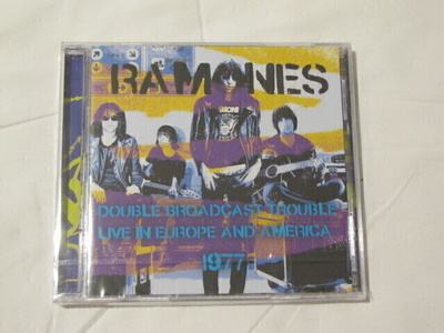Ramones Double Broadcast live in europe & america '77 2x cd