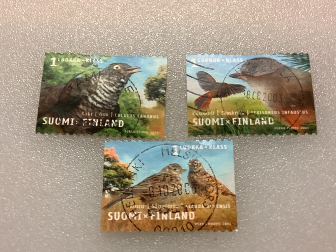 1630-32/ 2003 Maakuntalinnut o leimattu loisto