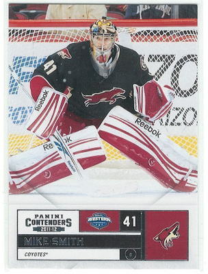 11-12 Panini Playoff Contenders #37 Mike Smith