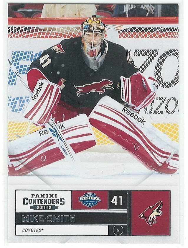 11-12 Panini Playoff Contenders #37 Mike Smith