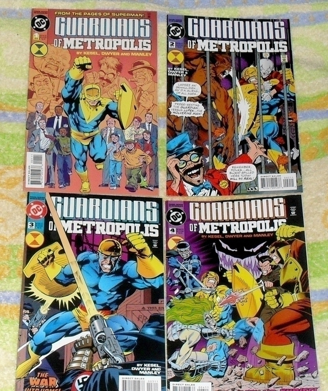 Guardians of Metropolis minisarja, kaikki osat