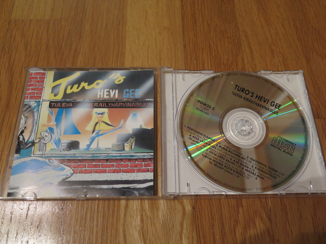 Turo's Hevi Gee - Tuleva Keräilyharvinaisuus CD