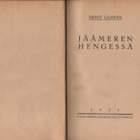 Lampen: Jäämeren hengessä, Gummerus 1921, sid., kuv., K3 - pikkukuva 1