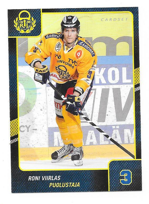 2013-14 CardSet #98 Roni Viirlas Lukko