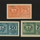 Saksa Notgeld 25, 50, 75 Pfg, Harzerode 1921 - pikkukuva 2
