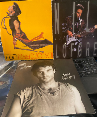 Nils Lofgren x 3: Night Fades Away, Filip, Silver Lining LP