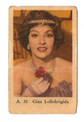 Purkkakuva A n:o 30 GINA LOLLOBRIGIDA