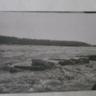 Oulujoki, Otermankoski v. 1921, vanha valokuvapk, ei kulk. - pikkukuva 1