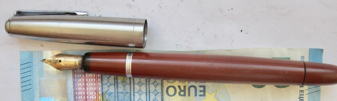 VANHA Kynä Parker USA Burgundin Punainen