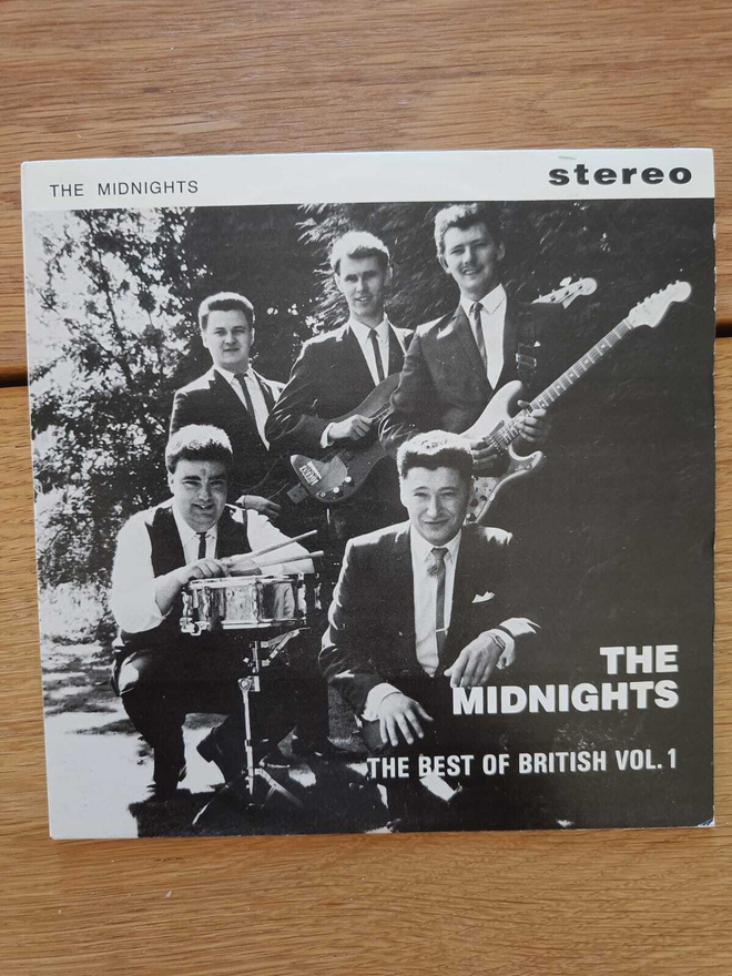 AUCTION - THE MIDNIGHTS - THE BEST OF BRITISH VOL. 1 EP