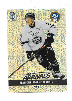 2024-25 BlueLine New Arrivals #15 J.C. Beaudin  TPS