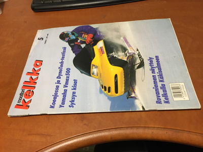 MOOTTORIKELKKA LEHTI 5/1993 HYVÄ