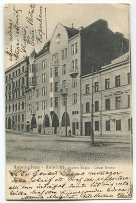 Helsinki Länsi Ranta, kulkenut 1906