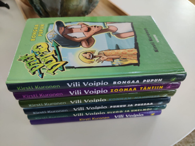 Kirsti Kuronen - Vili Voipio kirjat 6 kpl