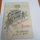 Helsinki Vakuutusosakeyhtiö Kaleva 1894 kaksipuol kortti - pikkukuva 2